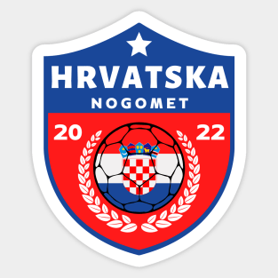 Hrvatska Football Sticker